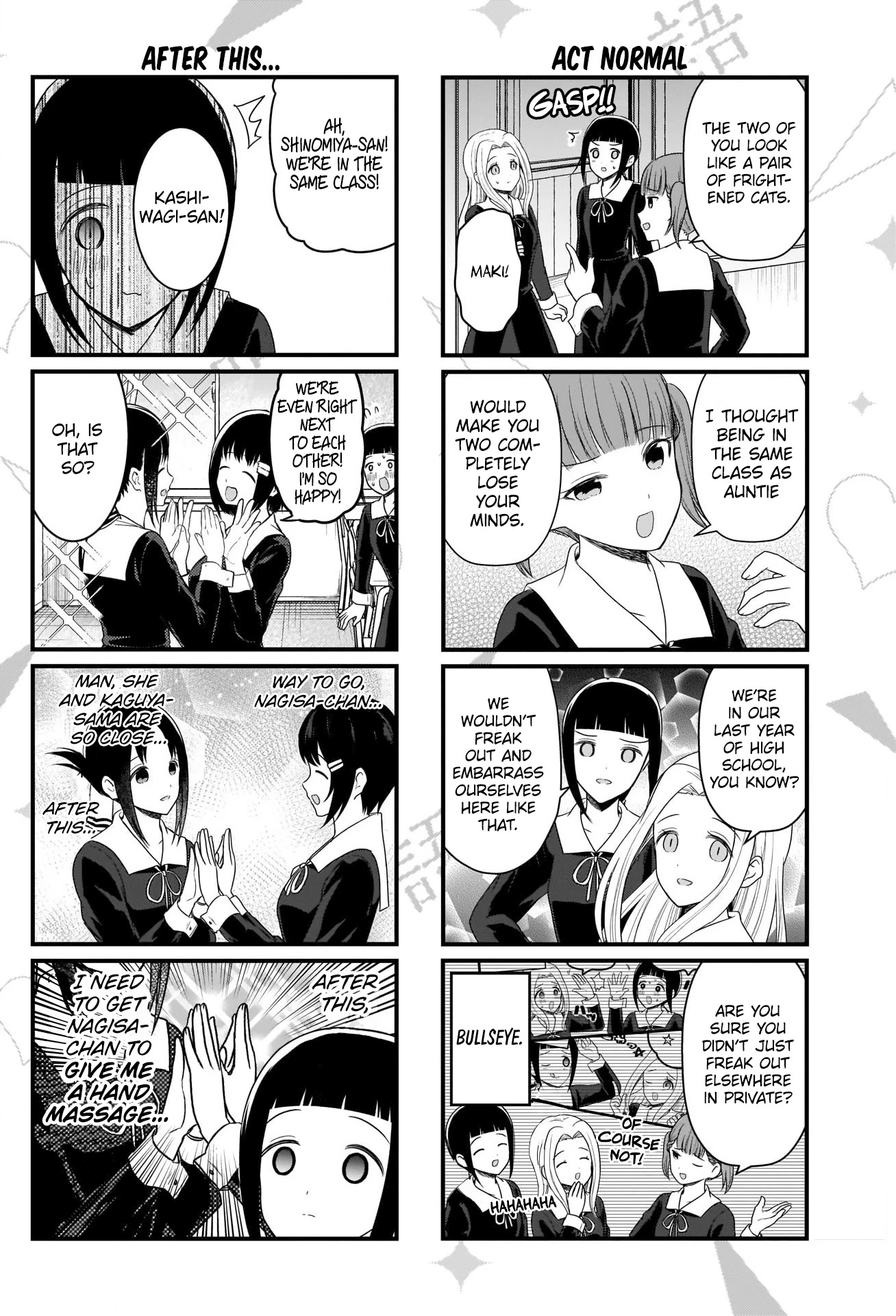 We Want to Talk About Kaguya Chapter 174 page 2 - Chapter 174: We Want to Talk About Our New Class Allocation, Part 2