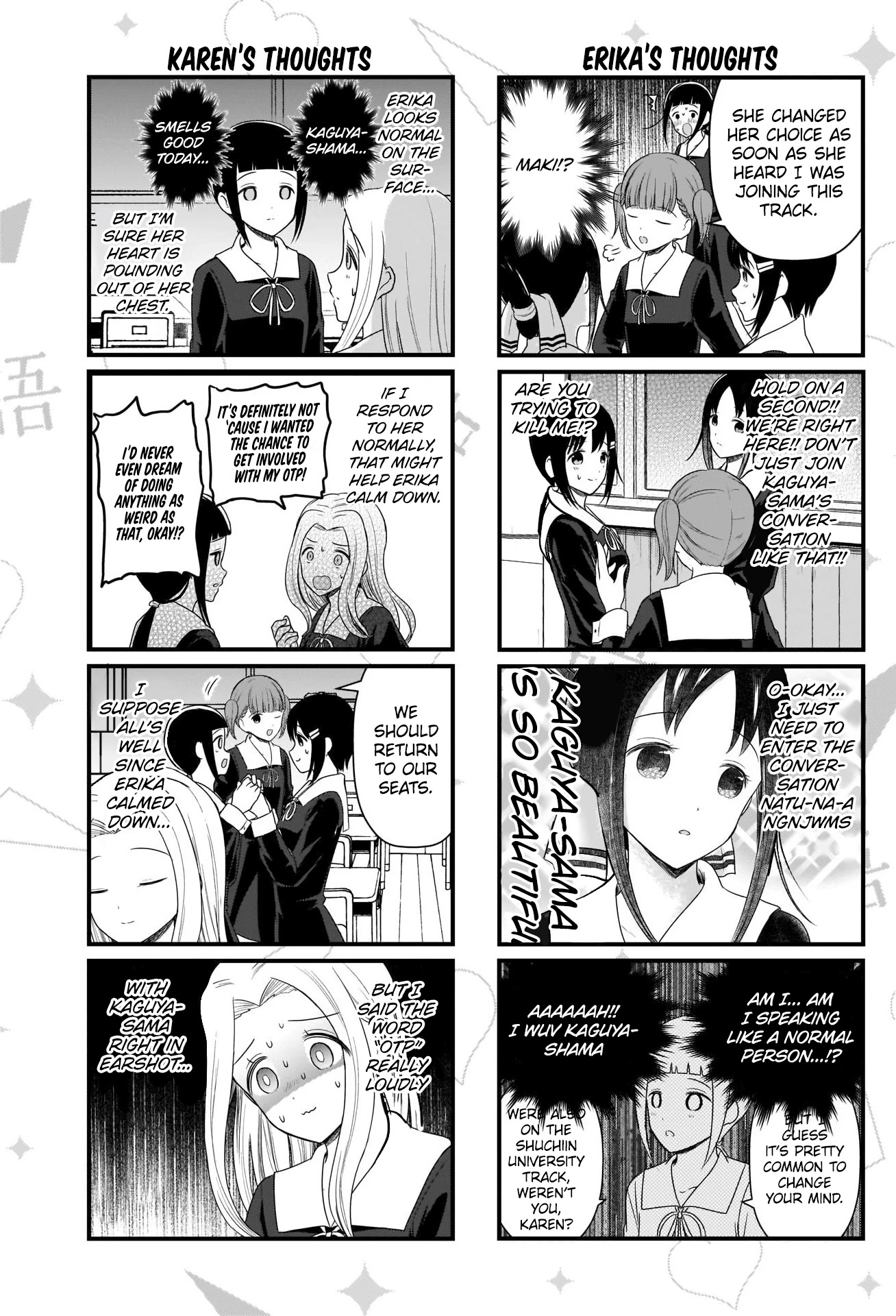 We Want to Talk About Kaguya Chapter 174 page 3 - Chapter 174: We Want to Talk About Our New Class Allocation, Part 2