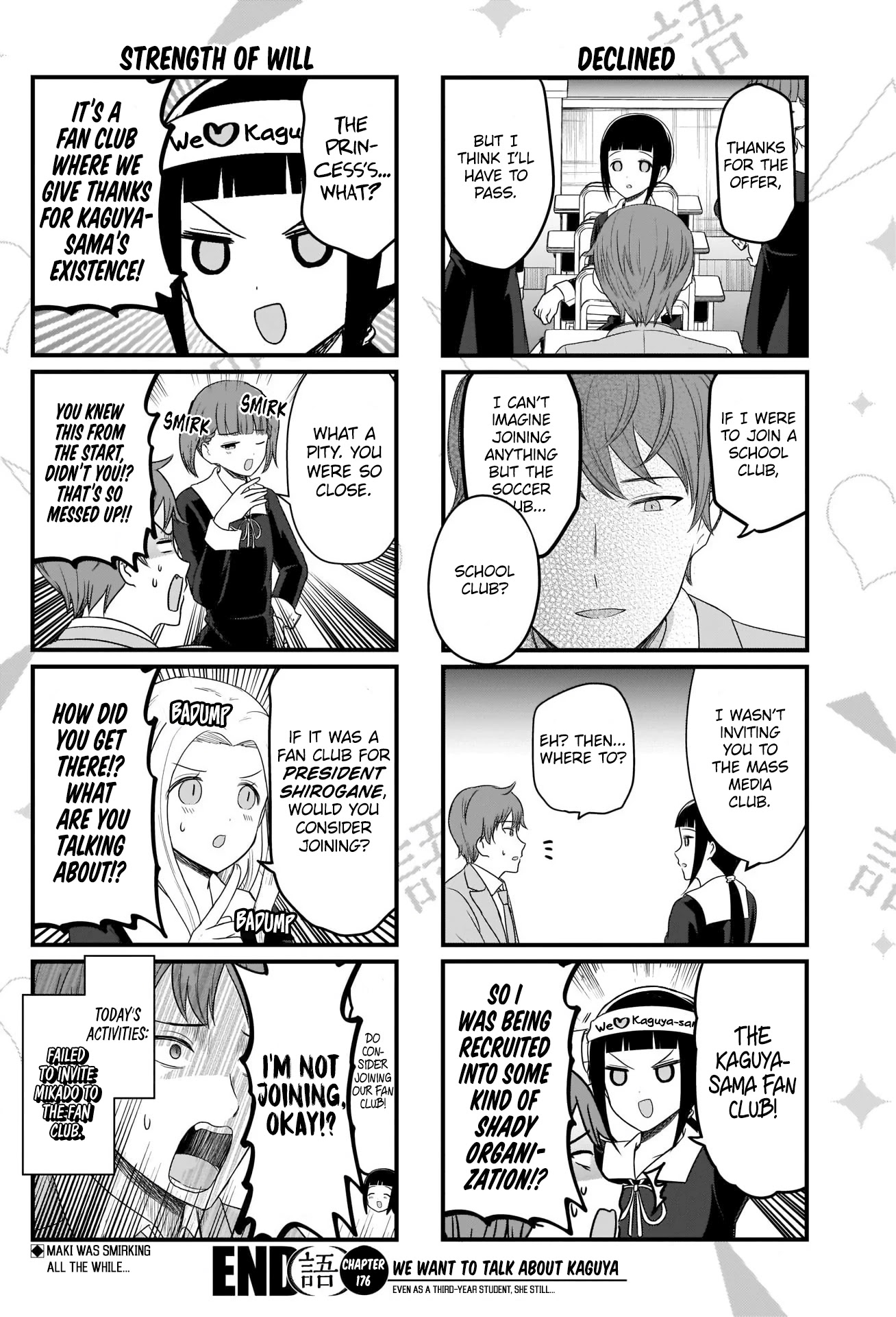 We Want to Talk About Kaguya Chapter 176 page 5 - Chapter 176: We Want to Talk With Mikado Shijo