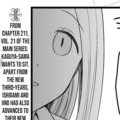 We Want to Talk About Kaguya Chapter 177: We Want to Talk About a Voracious Eater cover