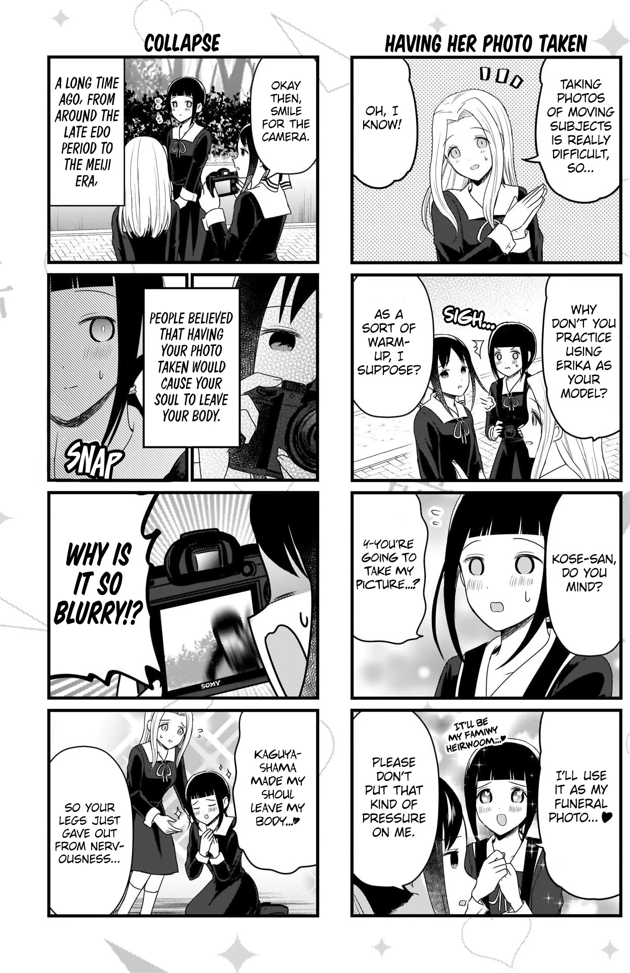 We Want to Talk About Kaguya Chapter 180 page 4 - Chapter 180: We Want to Talk About Photography, Part 2