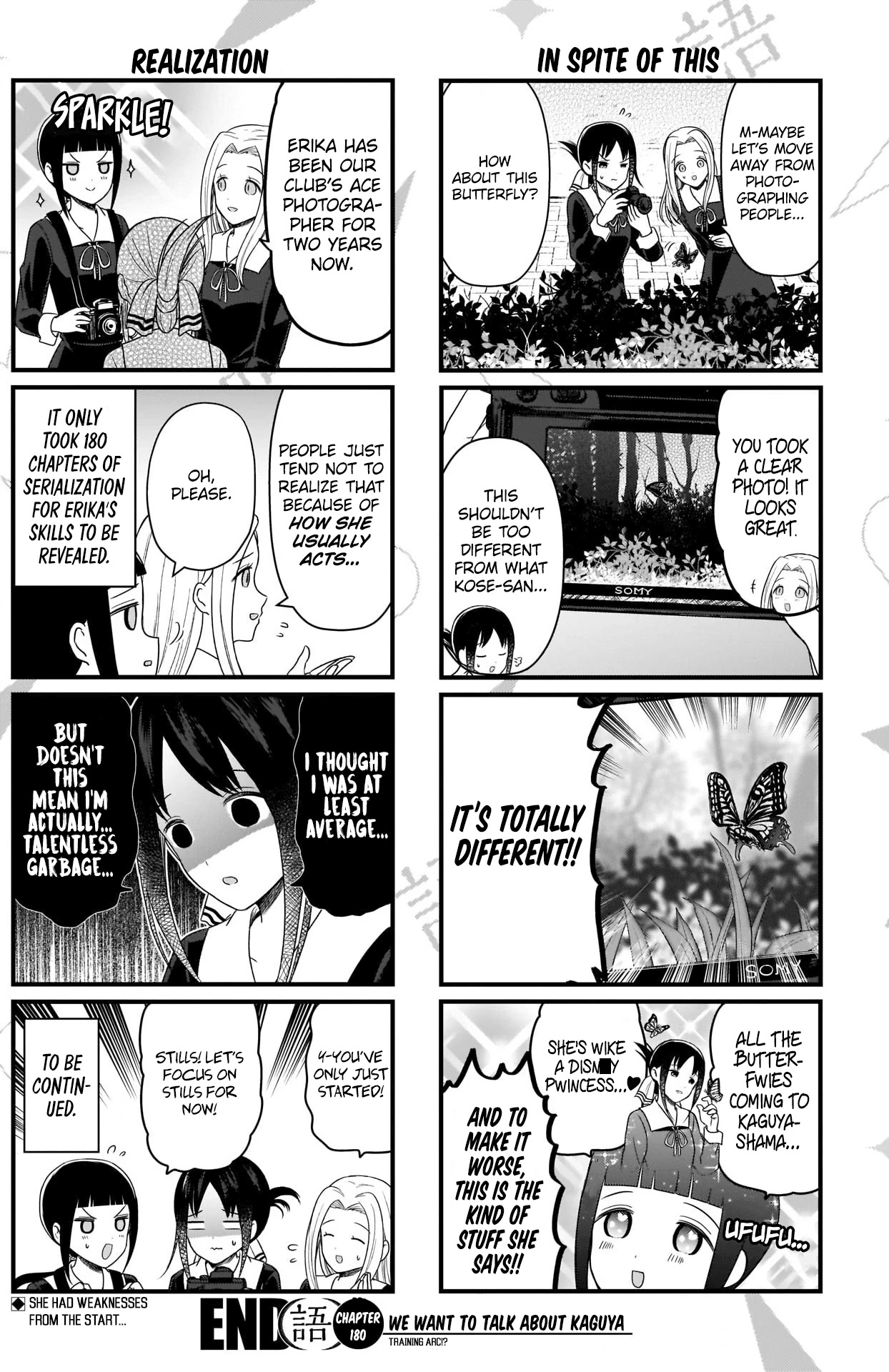 We Want to Talk About Kaguya Chapter 180 page 5 - Chapter 180: We Want to Talk About Photography, Part 2