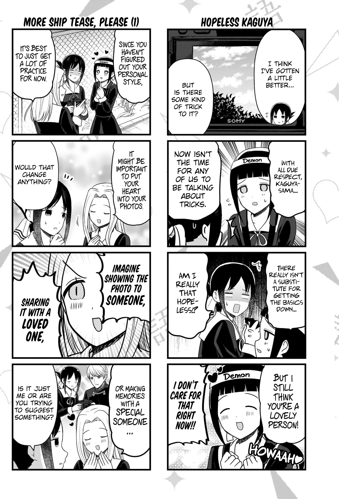 We Want to Talk About Kaguya Chapter 181 page 3 - Chapter 181: We Want to Talk About Photography, Part 3