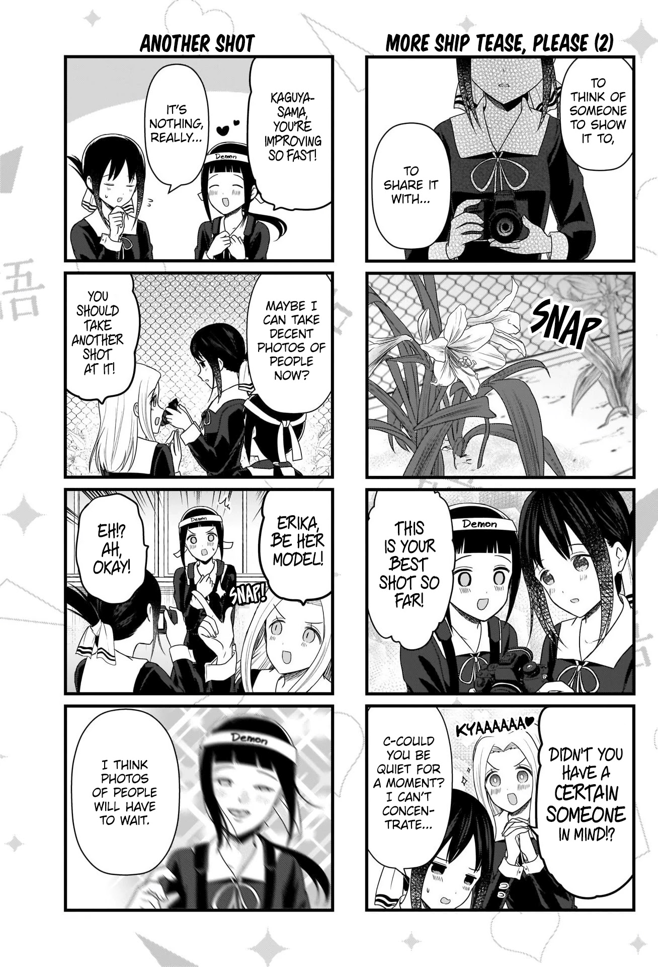 We Want to Talk About Kaguya Chapter 181 page 4 - Chapter 181: We Want to Talk About Photography, Part 3