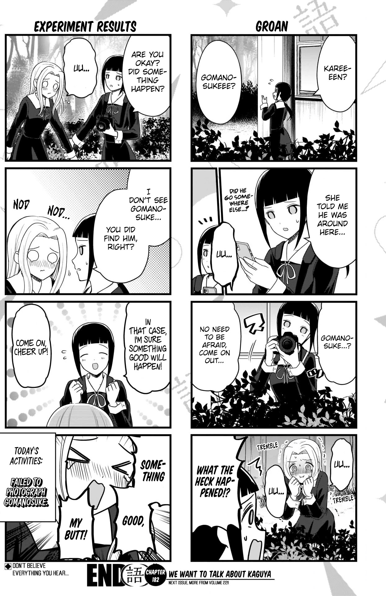 We Want to Talk About Kaguya Chapter 182 page 5 - Chapter 182: We Want to Talk About Gomanosuke