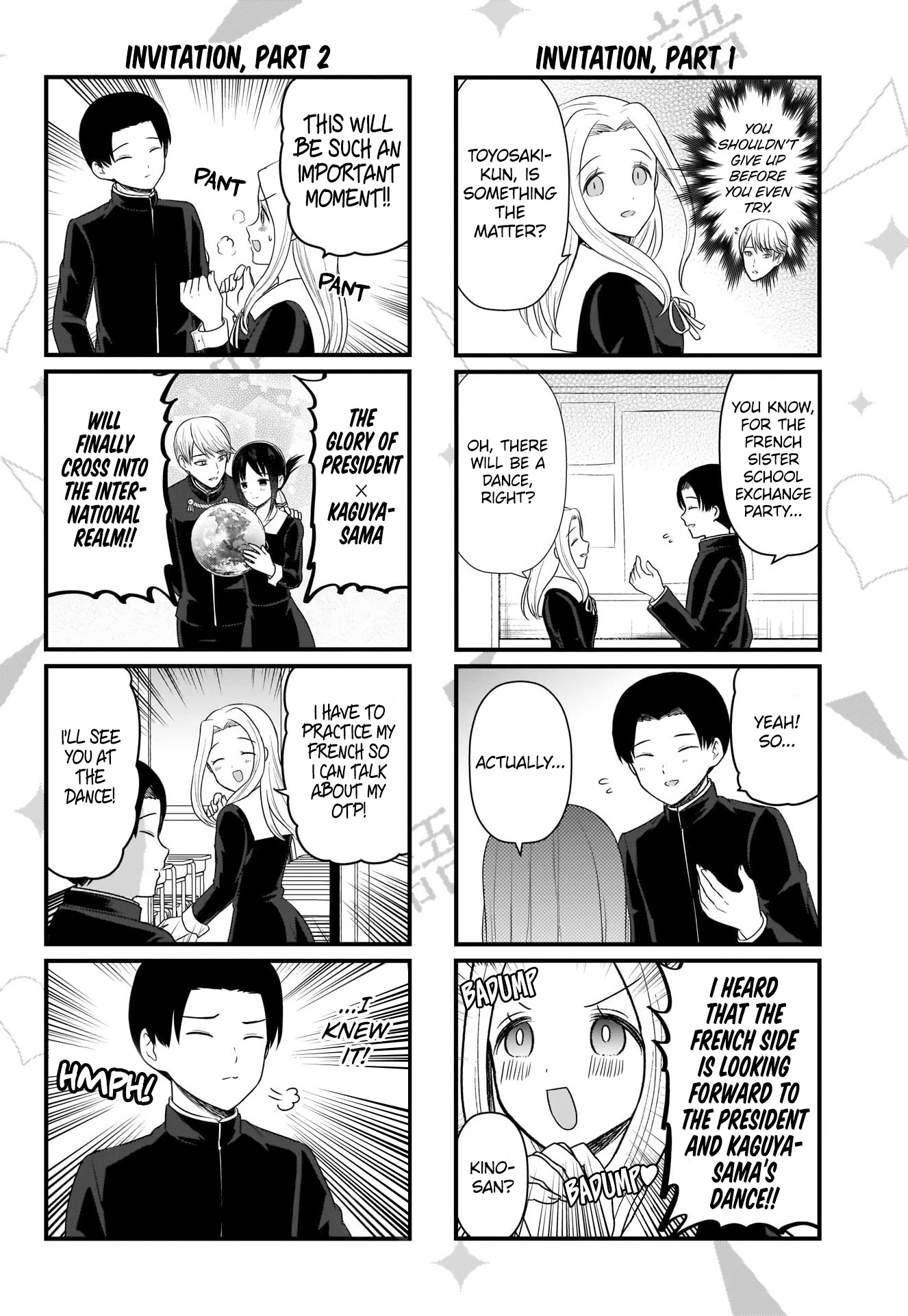 We Want to Talk About Kaguya Chapter 187 page 3 - Chapter 187: We Want to Talk About Plans for the Dance