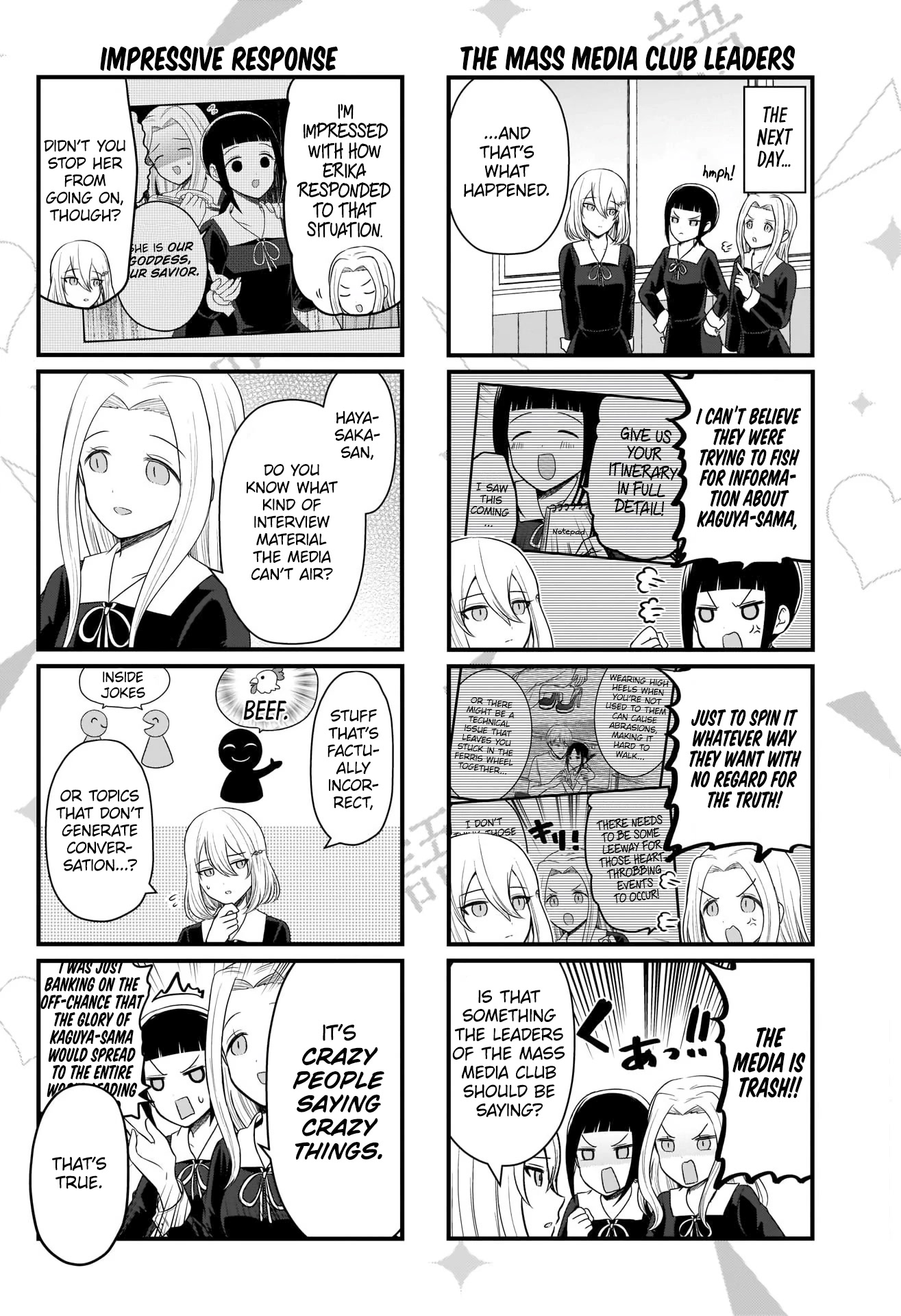 We Want to Talk About Kaguya Chapter 189 page 3 - Chapter 189: We Want to Talk About Kaguya-sama's Absence