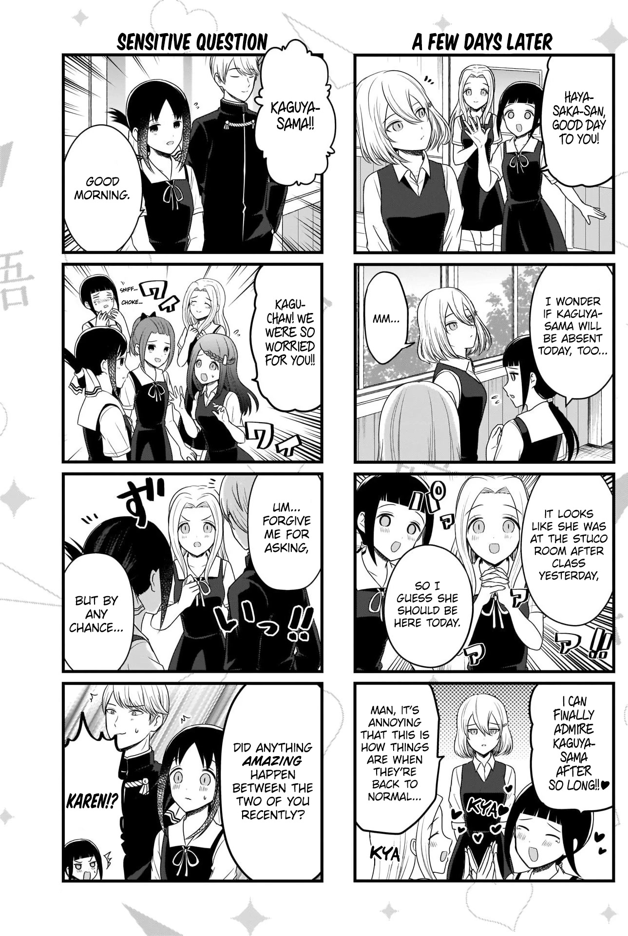 We Want to Talk About Kaguya Chapter 190 page 4 - Chapter 190: We Want to Talk About a Sense of Foreshipping
