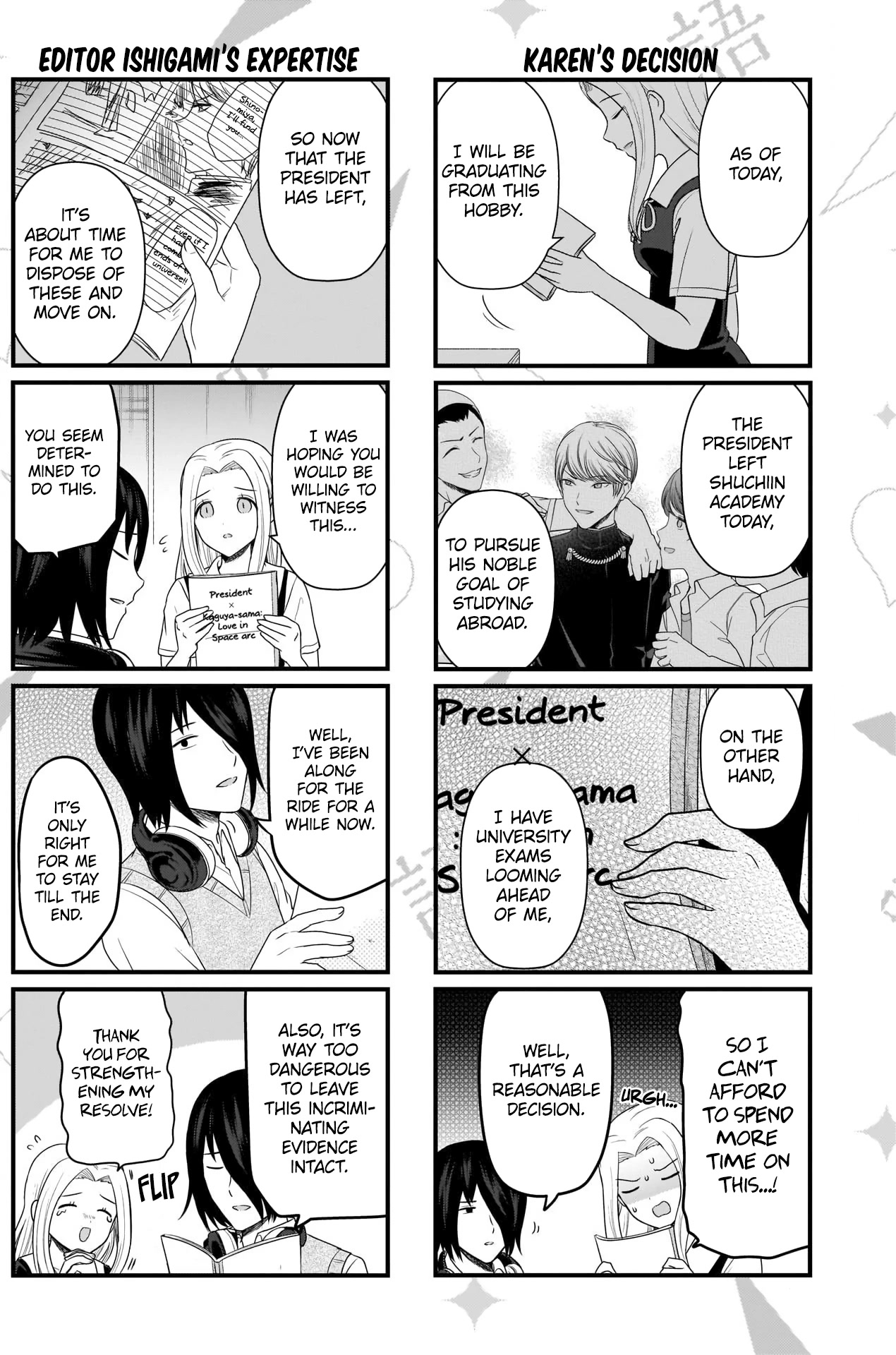 We Want to Talk About Kaguya Chapter 191 page 3 - Chapter 191: We Want to Talk About Moving On from IRL Doujins
