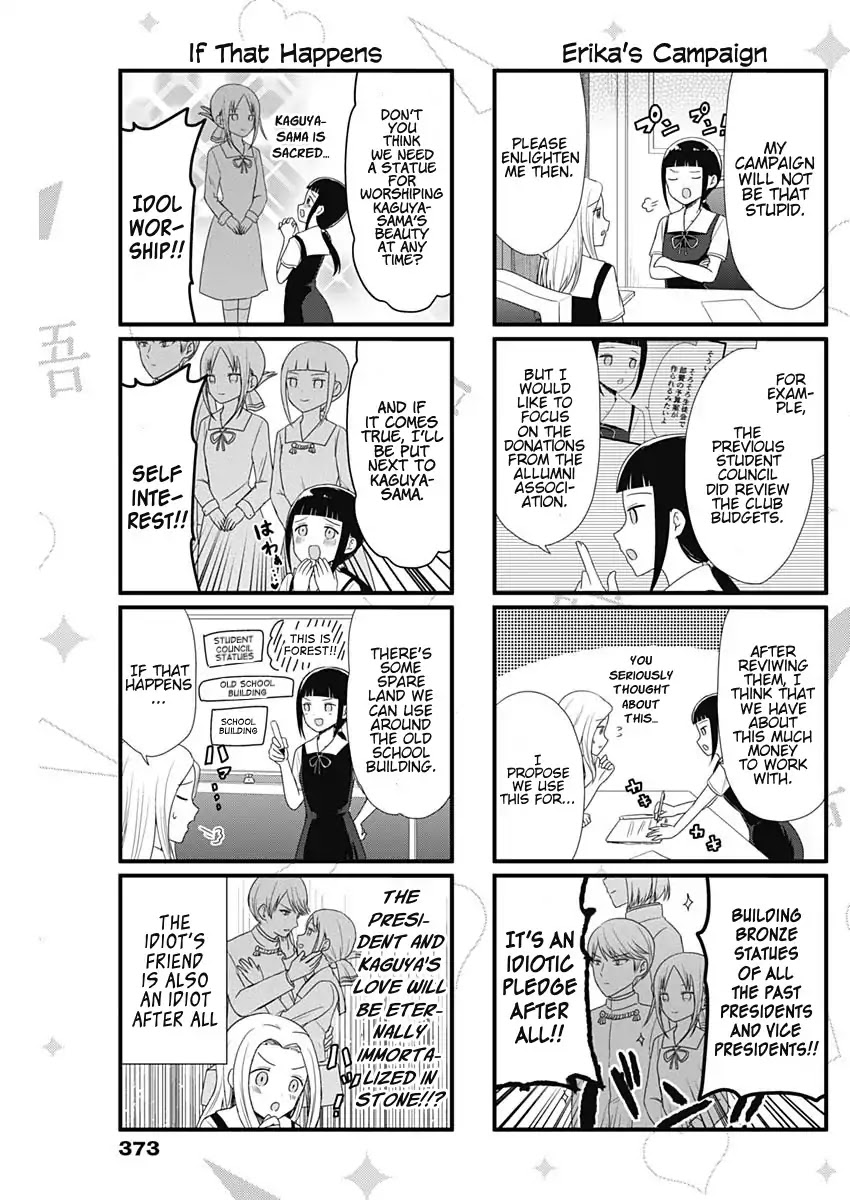 We Want to Talk About Kaguya Chapter 52 page 3 - Chapter 52: We Want to Talk About the Student Council Presidential Candidate