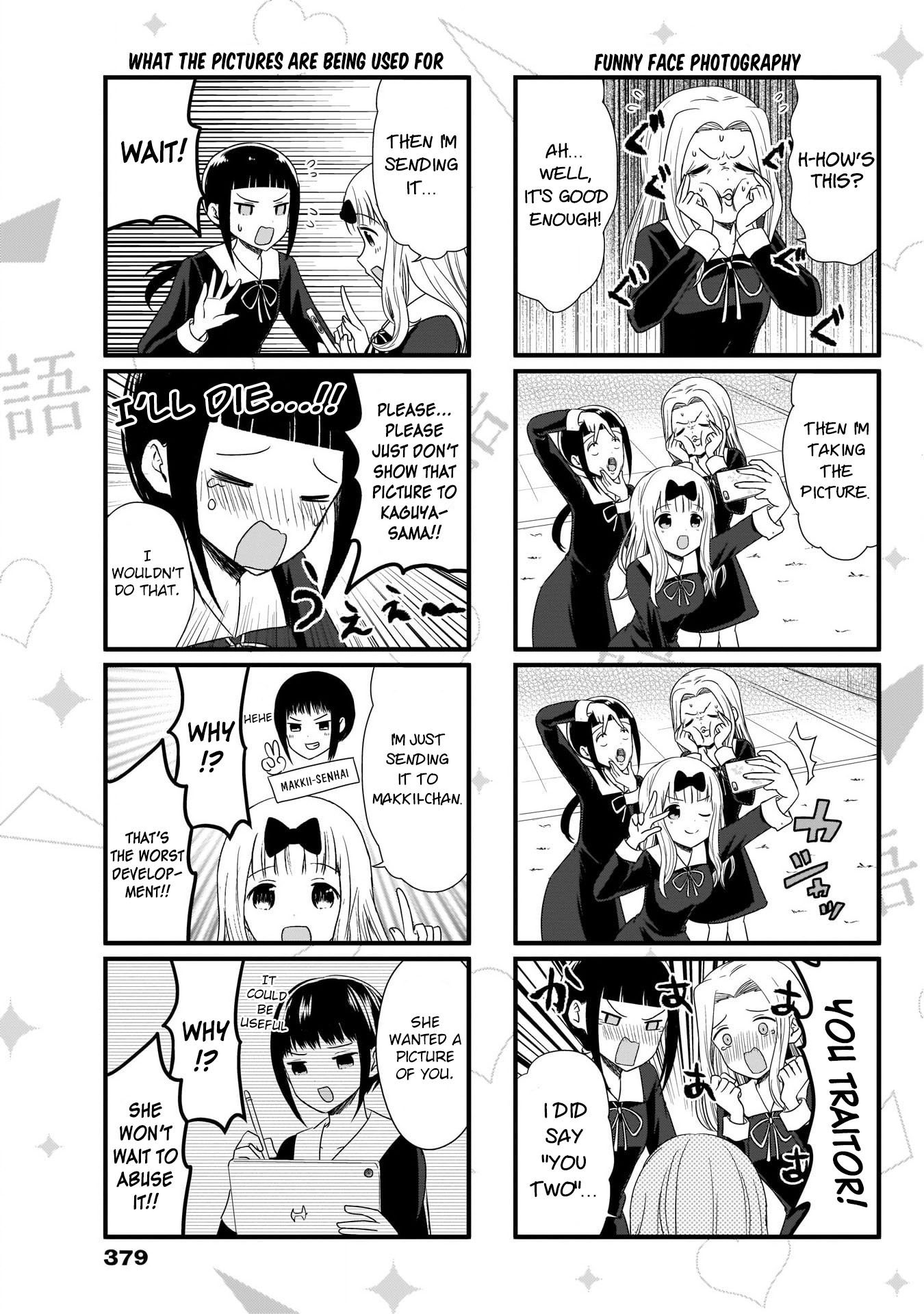 We Want to Talk About Kaguya Chapter 66 page 4 - Chapter 66: we want to talk while making faces