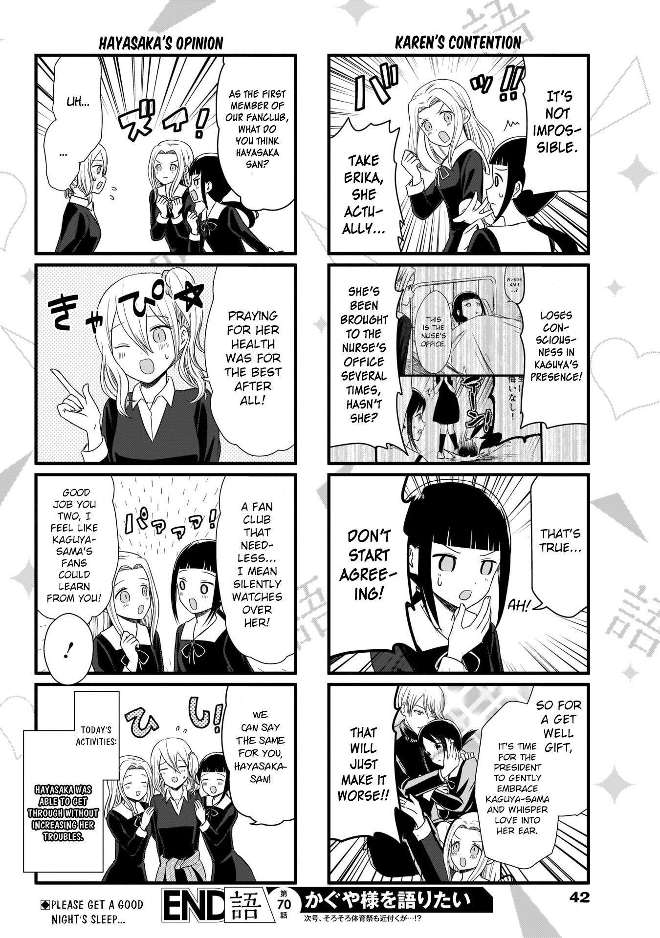 We Want to Talk About Kaguya Chapter 70 page 4 - Chapter 70: The Kaguya-sama Fanclub Wants to Talk