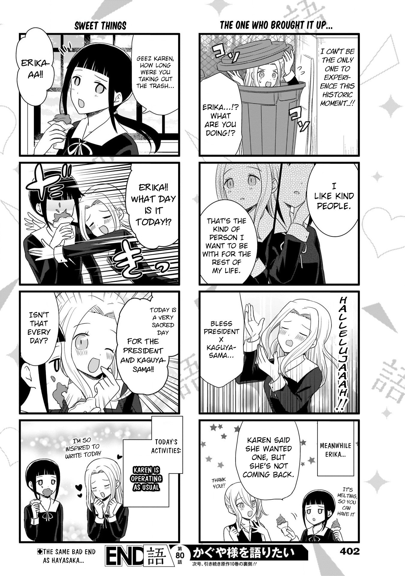We Want to Talk About Kaguya Chapter 80 page 5 - Chapter 80: We Want to Talk About the Everyday Love Chat