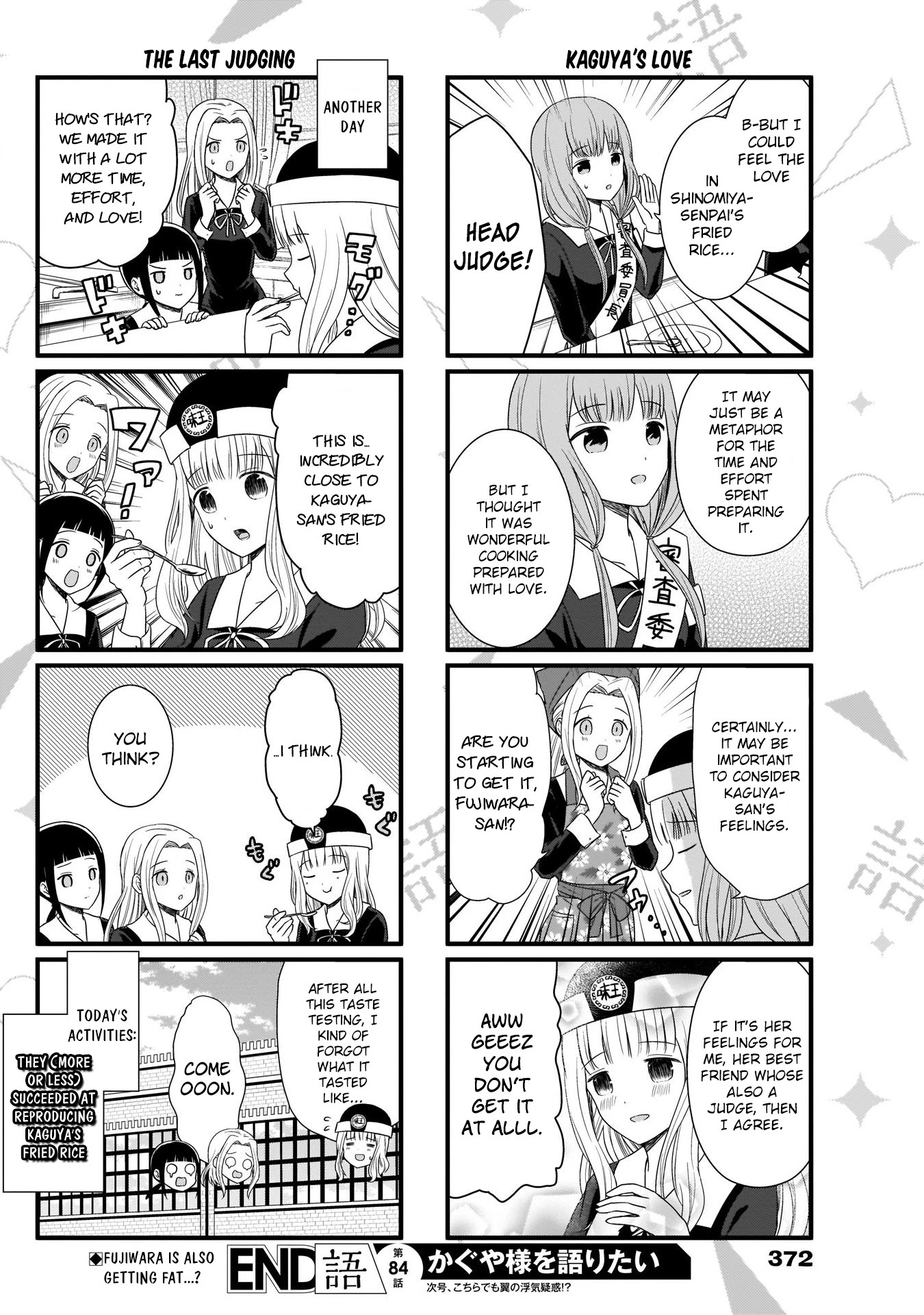 We Want to Talk About Kaguya Chapter 84 page 5 - Chapter 84: We Want to Talk About Oyster Fried Rice