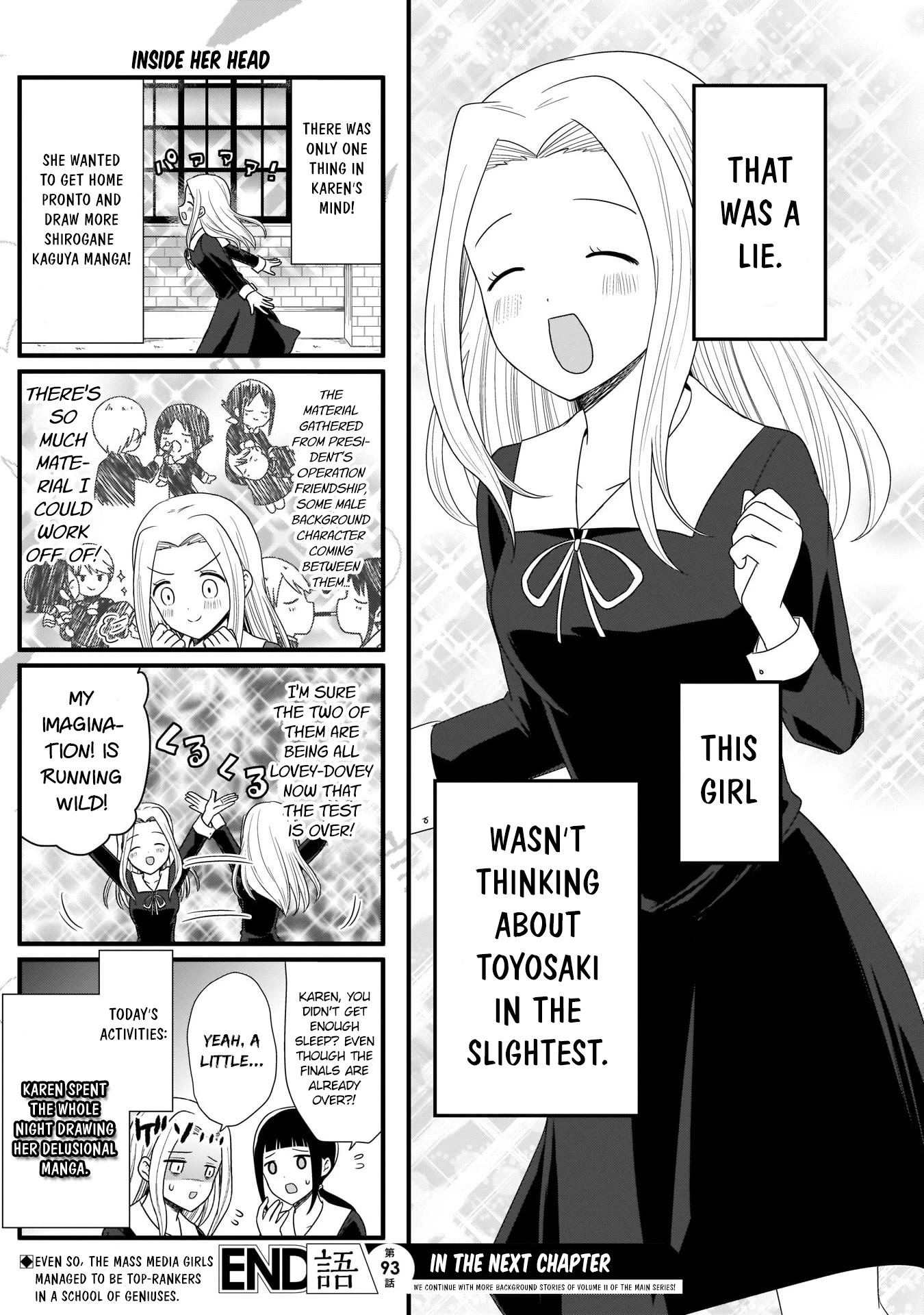 We Want to Talk About Kaguya Chapter 93 page 8 - Chapter 93: We Want to Talk about Our Enthusiasm for the Exam