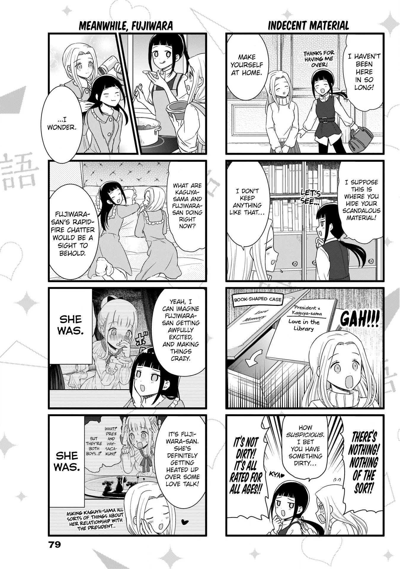 We Want to Talk About Kaguya Chapter 94 page 4 - Chapter 94: We Want to Talk at a Sleepover