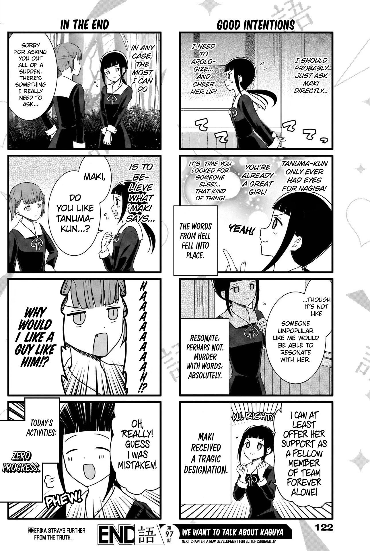 We Want to Talk About Kaguya Chapter 97 page 5 - Chapter 97: The Unpopular Girl Shouldn’t Talk