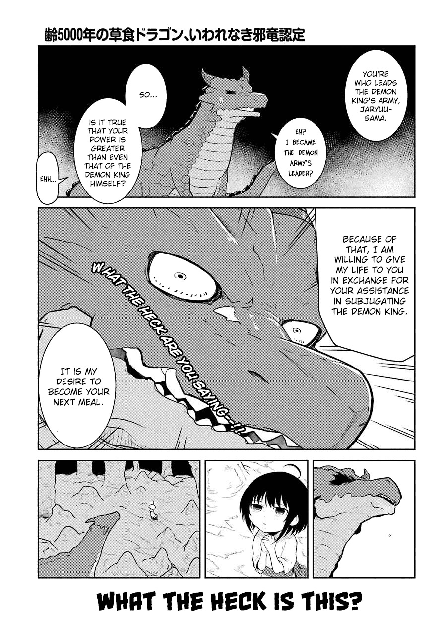 Weak 5000 - Year Old Vegan Dragon Chapter 1 page 5 - Chapter 1