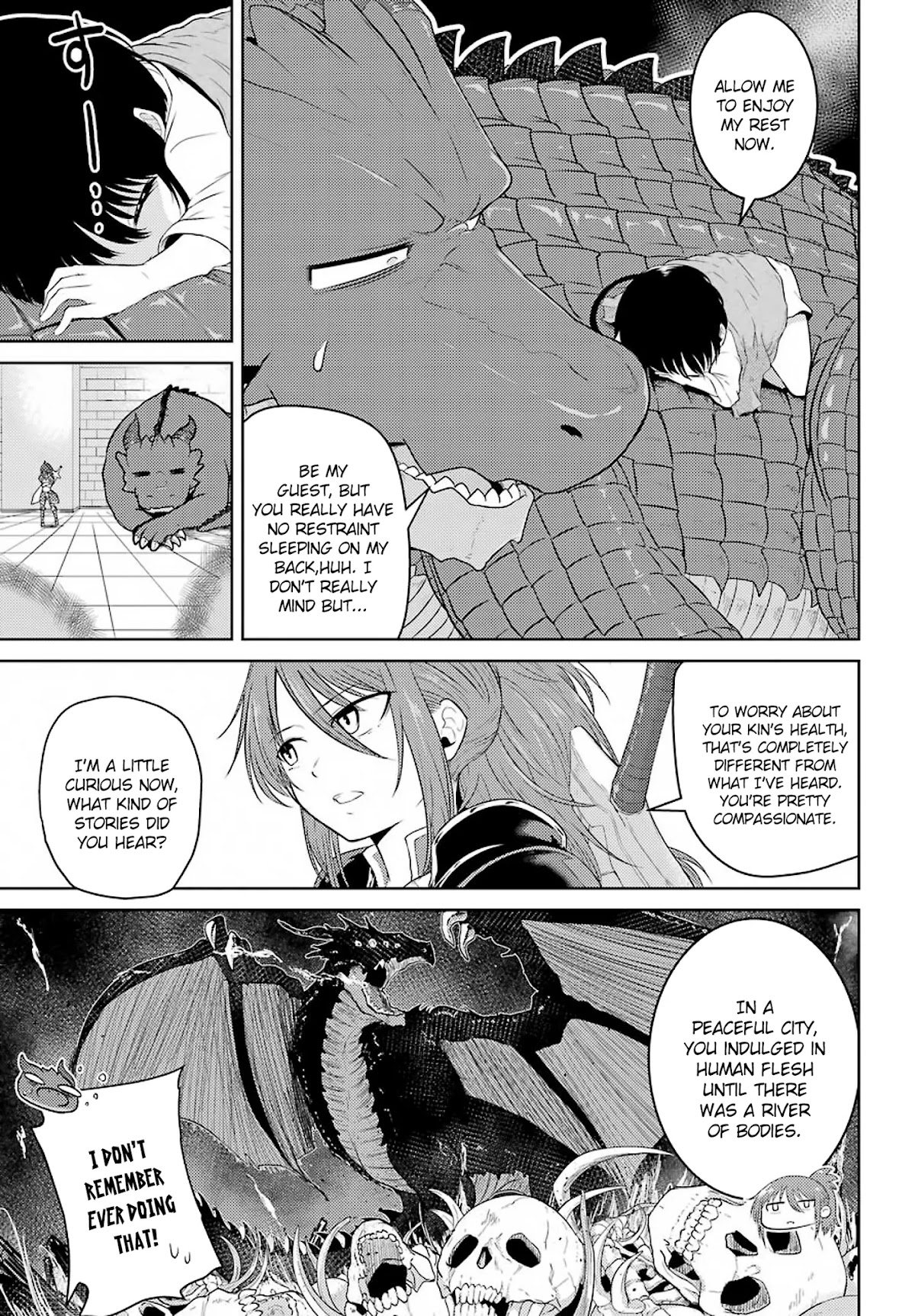 Weak 5000 - Year Old Vegan Dragon Chapter 3 page 24 - Chapter 3: "Jaryuu Reivendia" My Name Sounds Something Like That (I Just Found Out Too)
