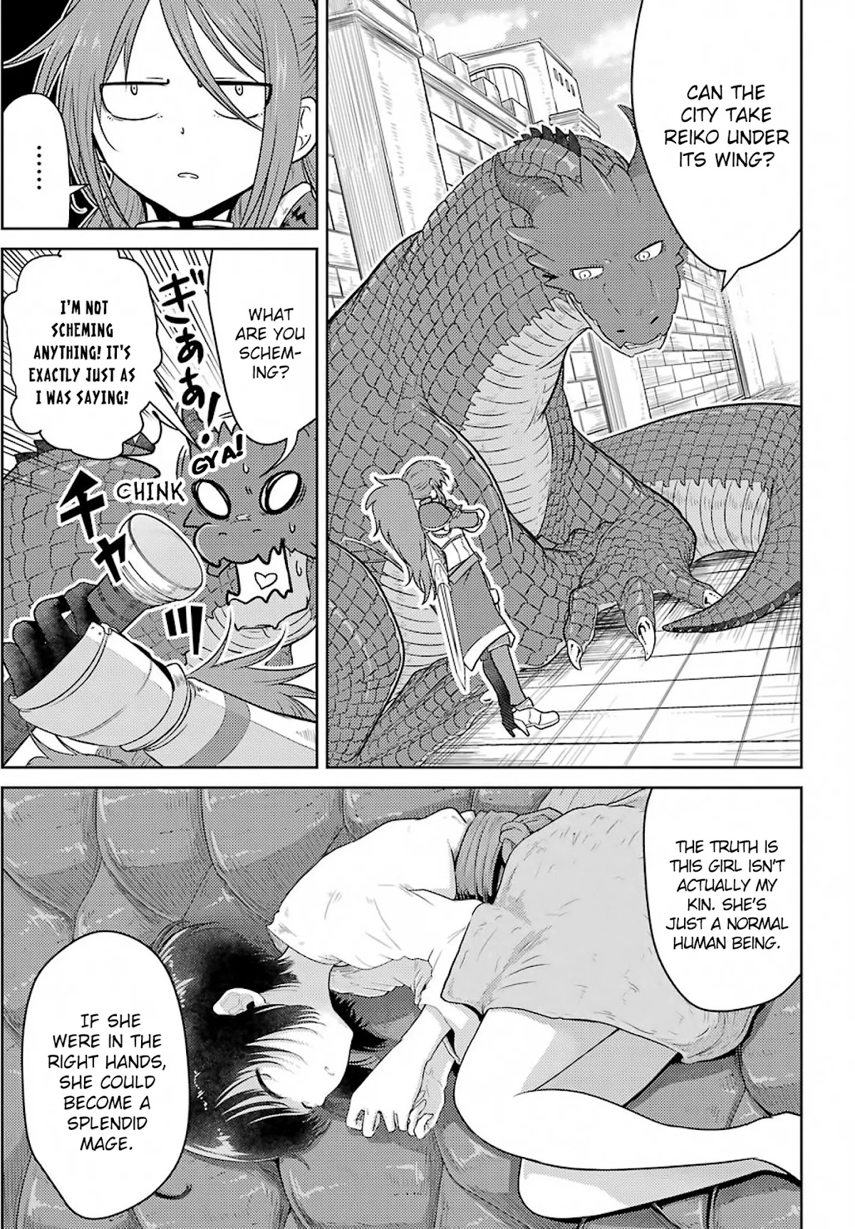 Weak 5000 - Year Old Vegan Dragon Chapter 3 page 26 - Chapter 3: "Jaryuu Reivendia" My Name Sounds Something Like That (I Just Found Out Too)