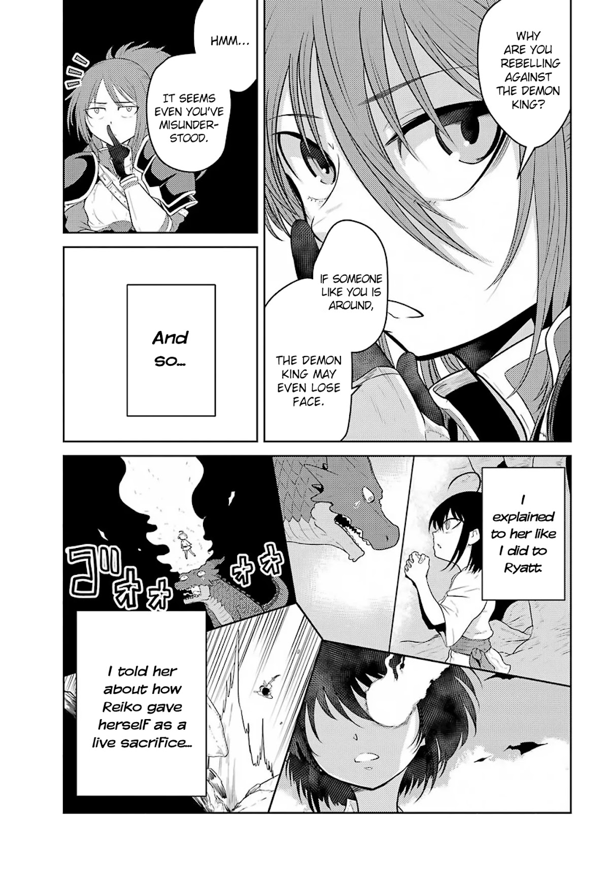 Weak 5000 - Year Old Vegan Dragon Chapter 3 page 28 - Chapter 3: "Jaryuu Reivendia" My Name Sounds Something Like That (I Just Found Out Too)