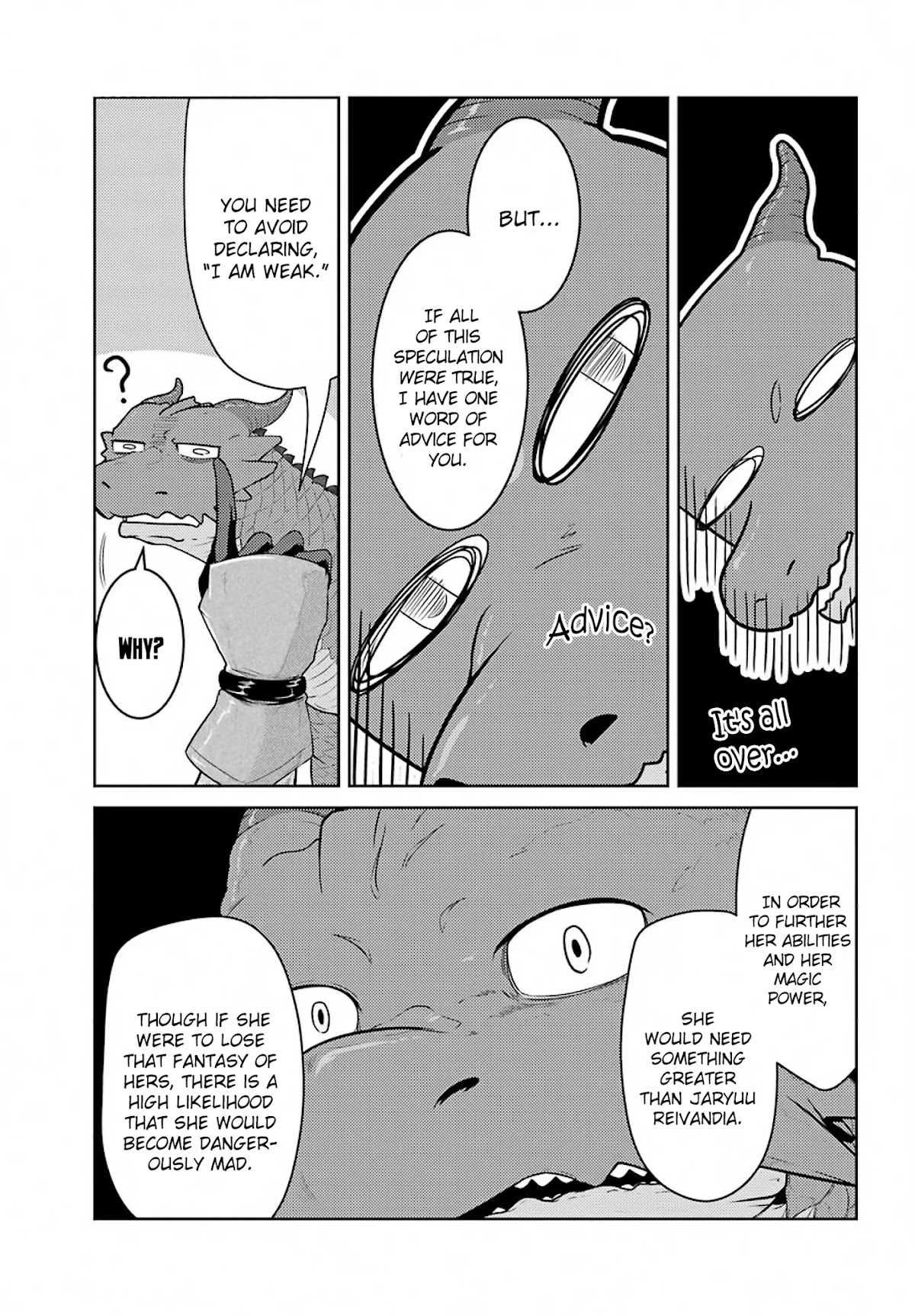 Weak 5000 - Year Old Vegan Dragon Chapter 3 page 34 - Chapter 3: "Jaryuu Reivendia" My Name Sounds Something Like That (I Just Found Out Too)