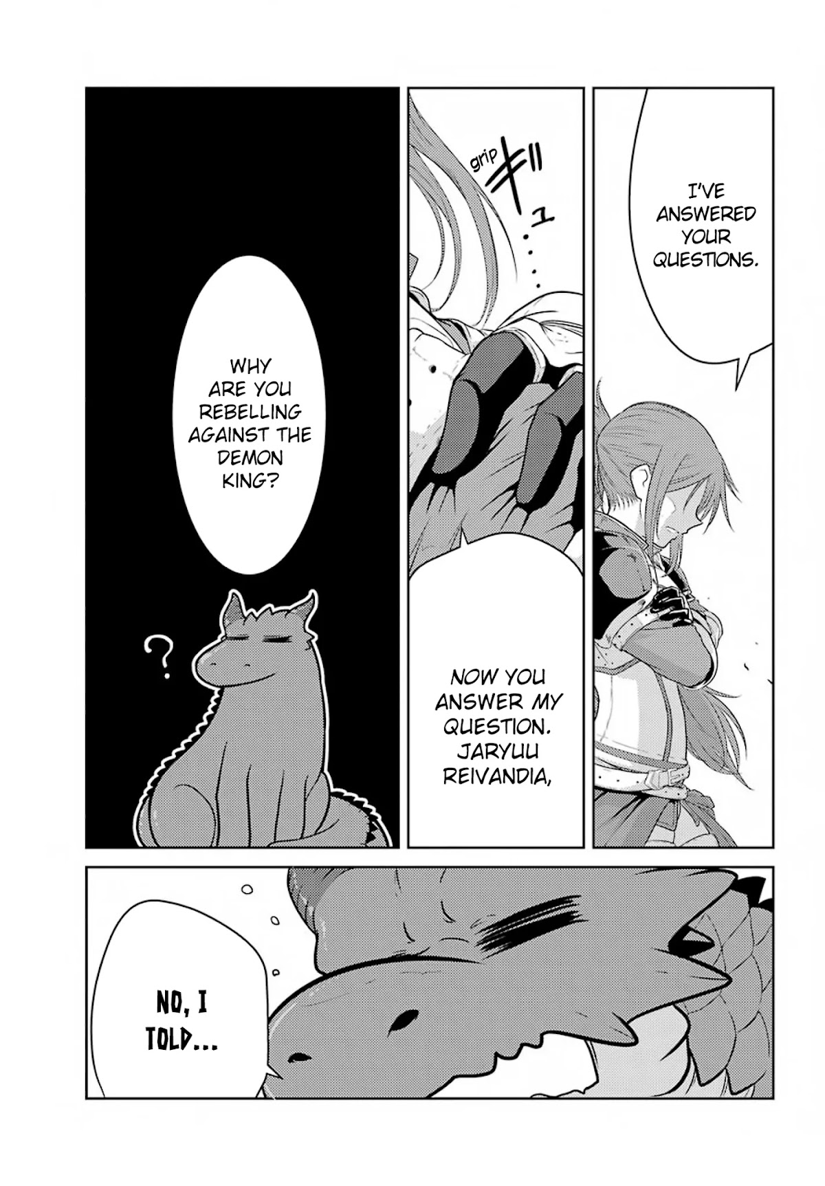 Weak 5000 - Year Old Vegan Dragon Chapter 3 page 36 - Chapter 3: "Jaryuu Reivendia" My Name Sounds Something Like That (I Just Found Out Too)