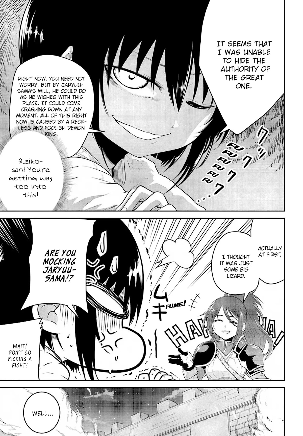 Weak 5000 - Year Old Vegan Dragon Chapter 3 page 8 - Chapter 3: "Jaryuu Reivendia" My Name Sounds Something Like That (I Just Found Out Too)