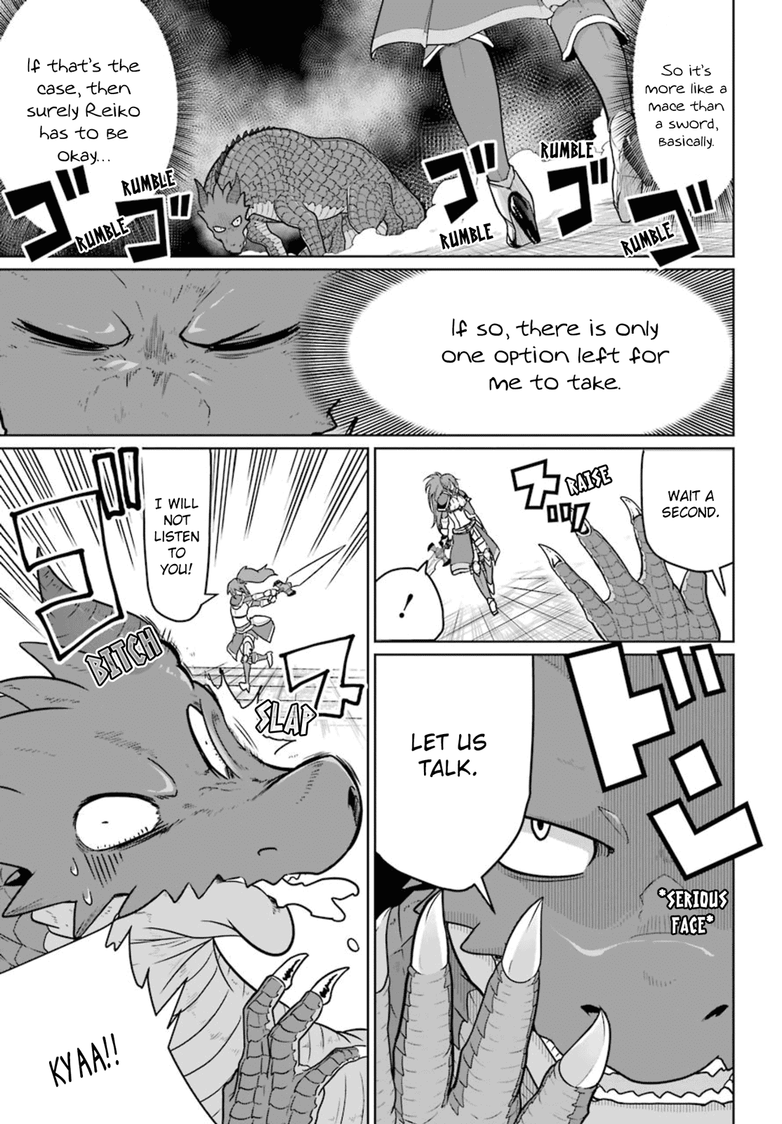 Weak 5000 - Year Old Vegan Dragon Chapter 4 page 22 - Chapter 4: I Might Have Trust Issues