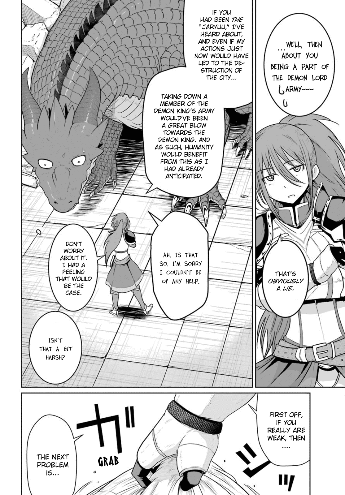 Weak 5000 - Year Old Vegan Dragon Chapter 4 page 28 - Chapter 4: I Might Have Trust Issues