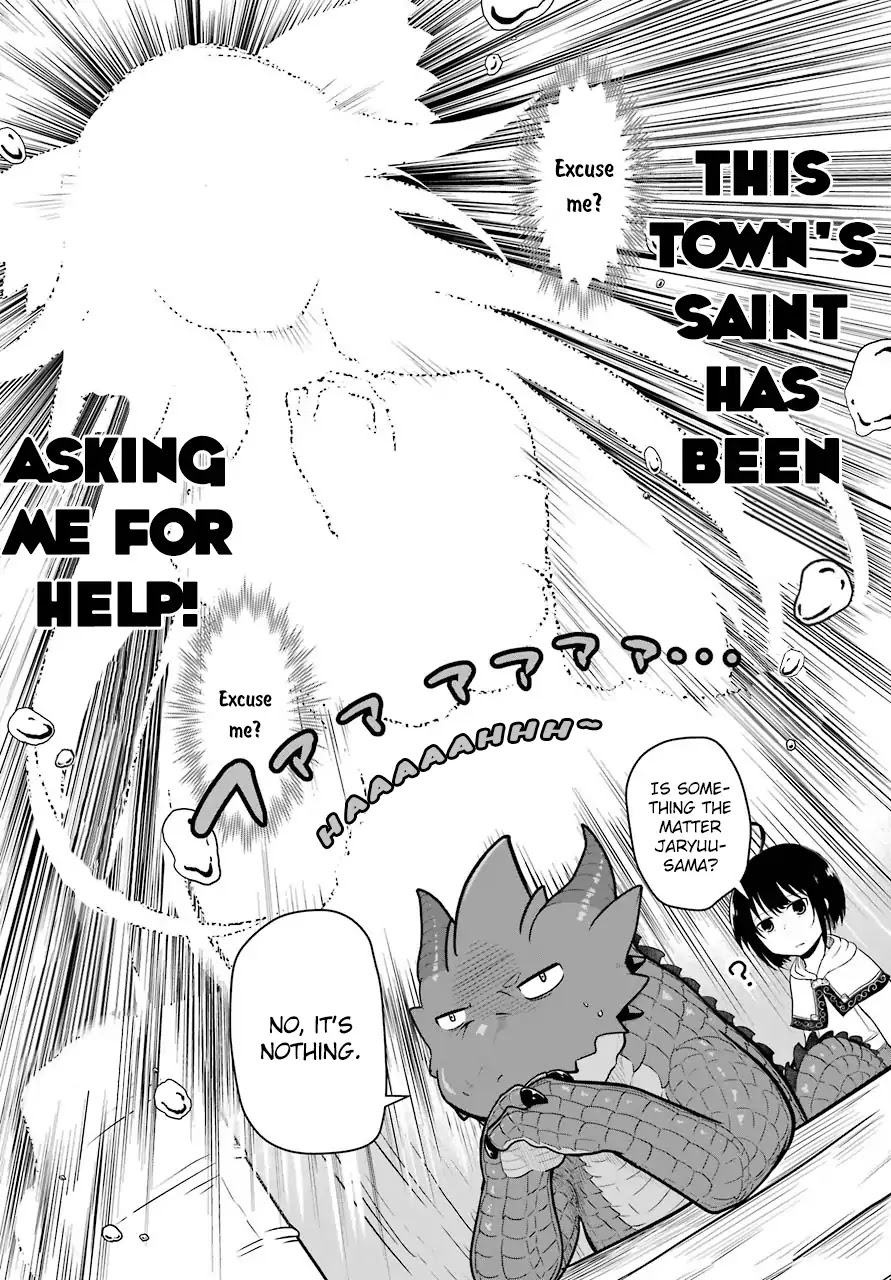 Weak 5000 - Year Old Vegan Dragon Chapter 7 page 4 - Chapter 7: The Town that the Saint of Water Needs to Protect