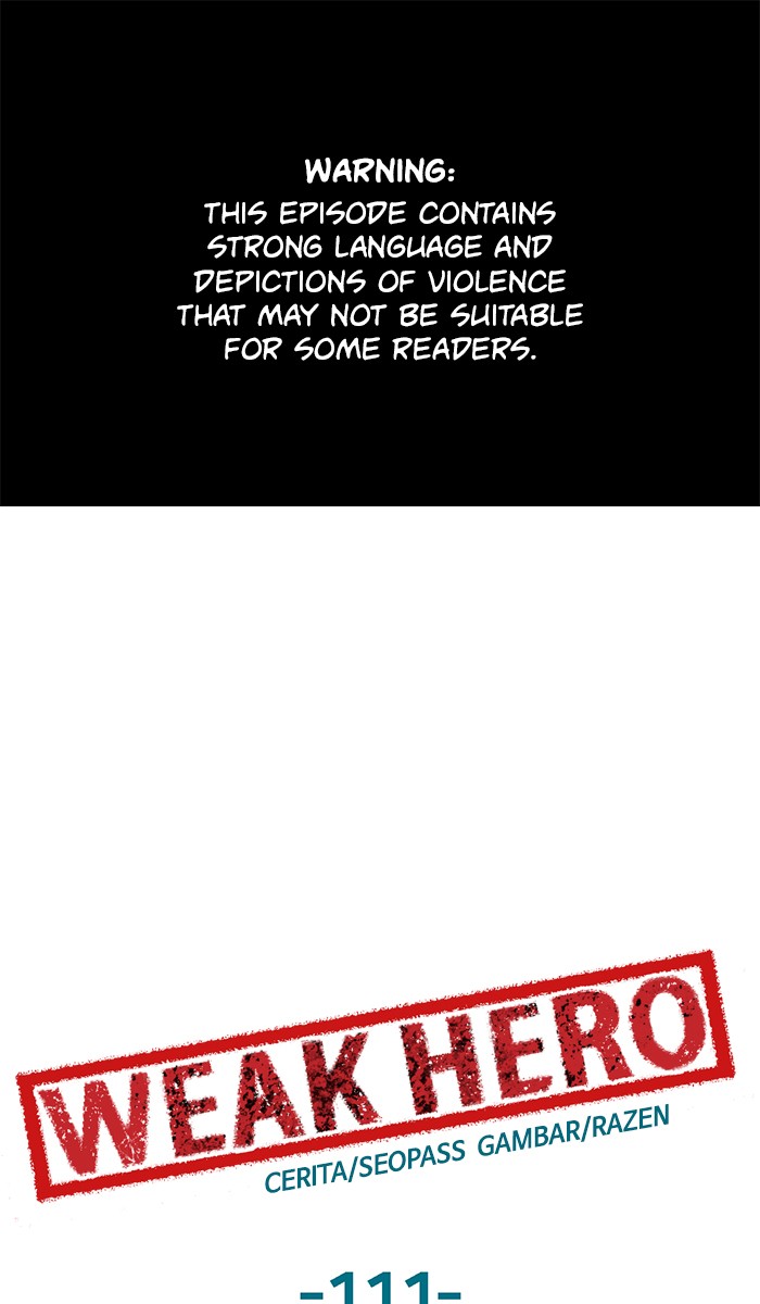 Weak Hero Chapter 111 page 1 - Chapter 111: Ep. 111