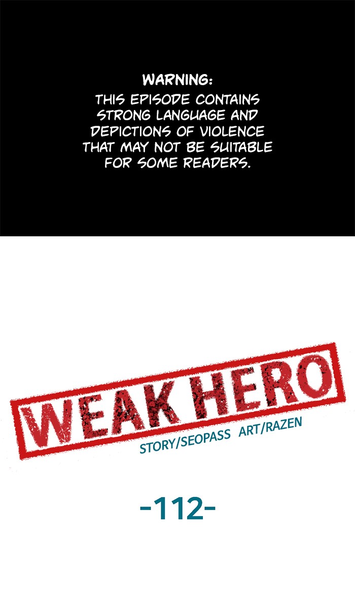 Weak Hero Chapter 112 page 1 - Chapter 112: Ep. 112