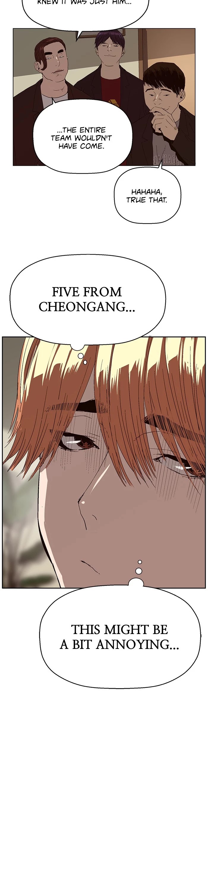 Weak Hero Chapter 159 page 38 - Chapter 159: (S3) Ep. 158