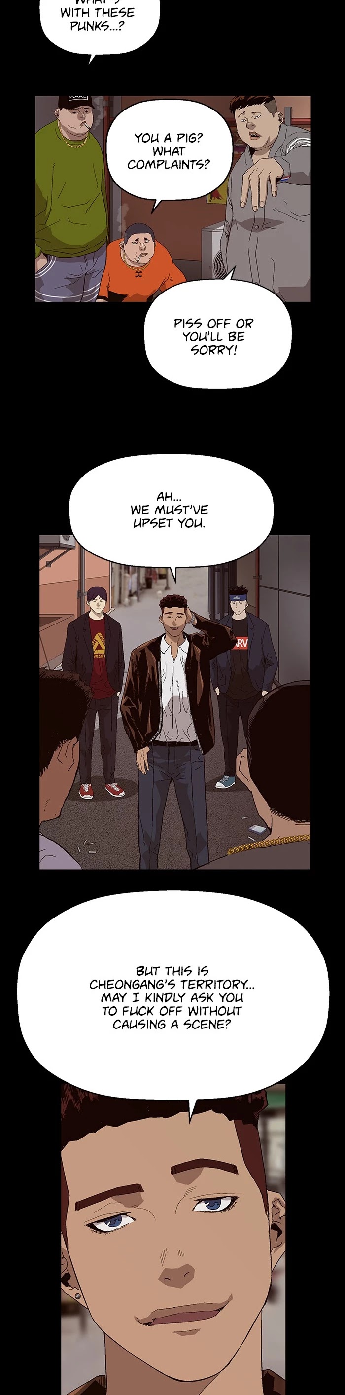 Weak Hero Chapter 160 page 12 - Chapter 160: (S3) Ep. 159