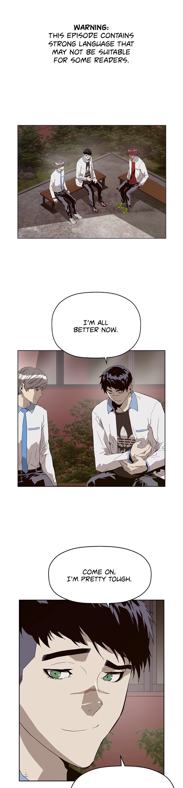 Weak Hero Chapter 163 page 1 - Chapter 163: (S3) Ep. 162