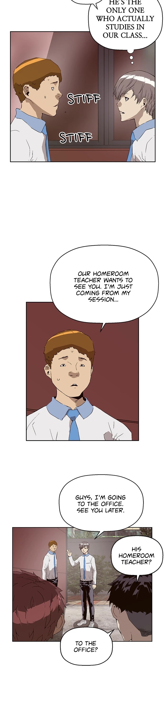 Weak Hero Chapter 163 page 4 - Chapter 163: (S3) Ep. 162