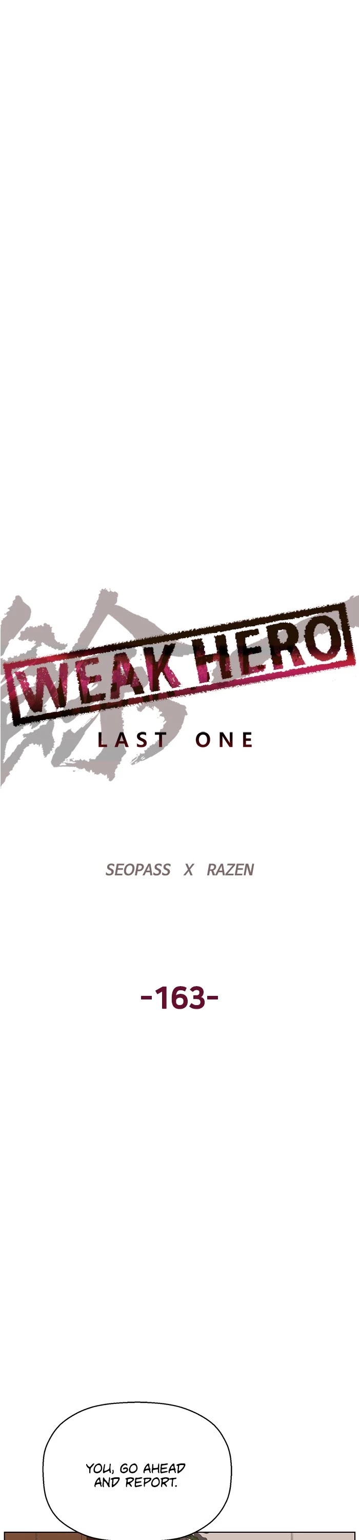 Weak Hero Chapter 164 page 13 - Chapter 164: (S3) Ep. 163