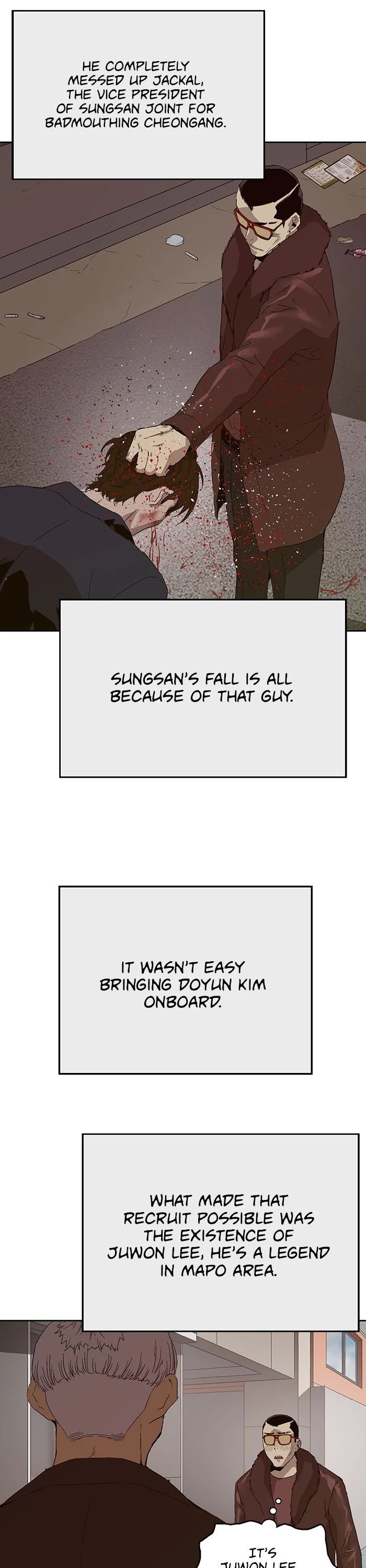 Weak Hero Chapter 164 page 22 - Chapter 164: (S3) Ep. 163