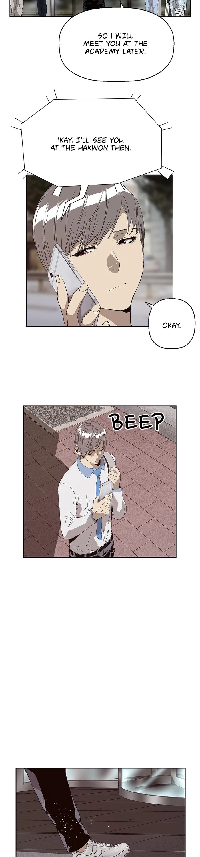 Weak Hero Chapter 164 page 38 - Chapter 164: (S3) Ep. 163