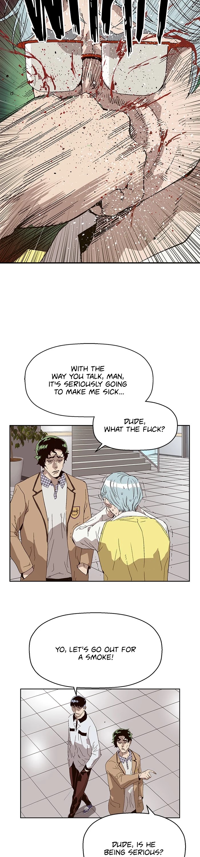 Weak Hero Chapter 165 page 14 - Chapter 165: (S3) Ep. 164