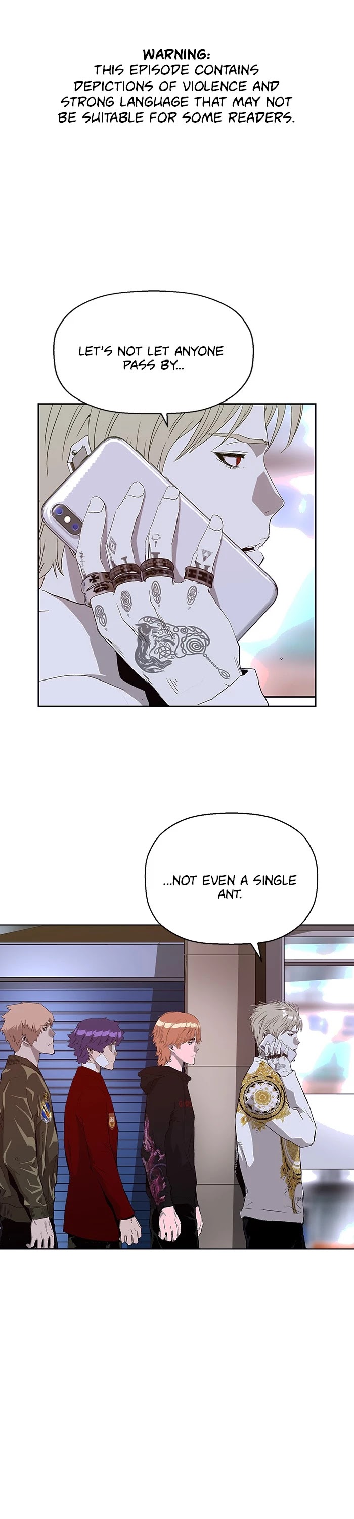 Weak Hero Chapter 166 page 1 - Chapter 166: (S3) Ep. 165