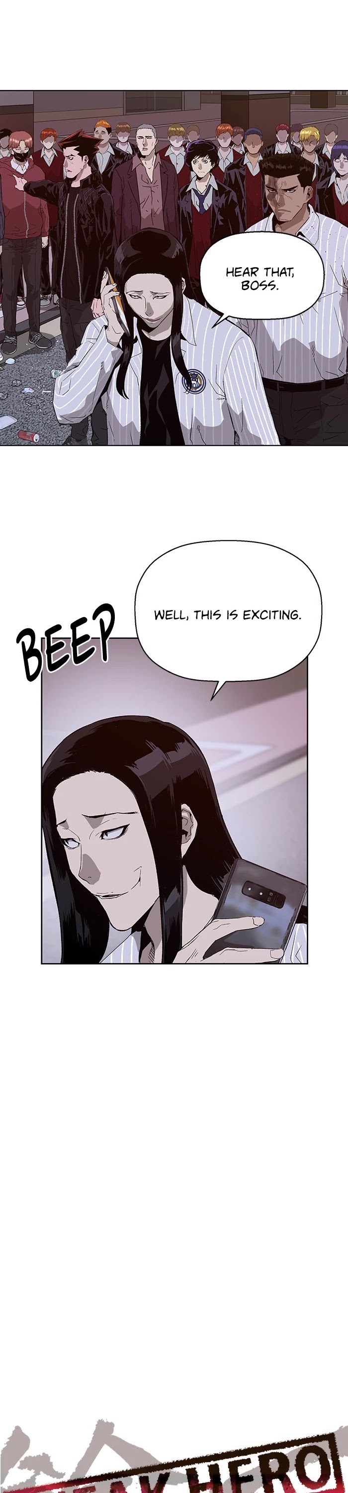 Weak Hero Chapter 166 page 2 - Chapter 166: (S3) Ep. 165