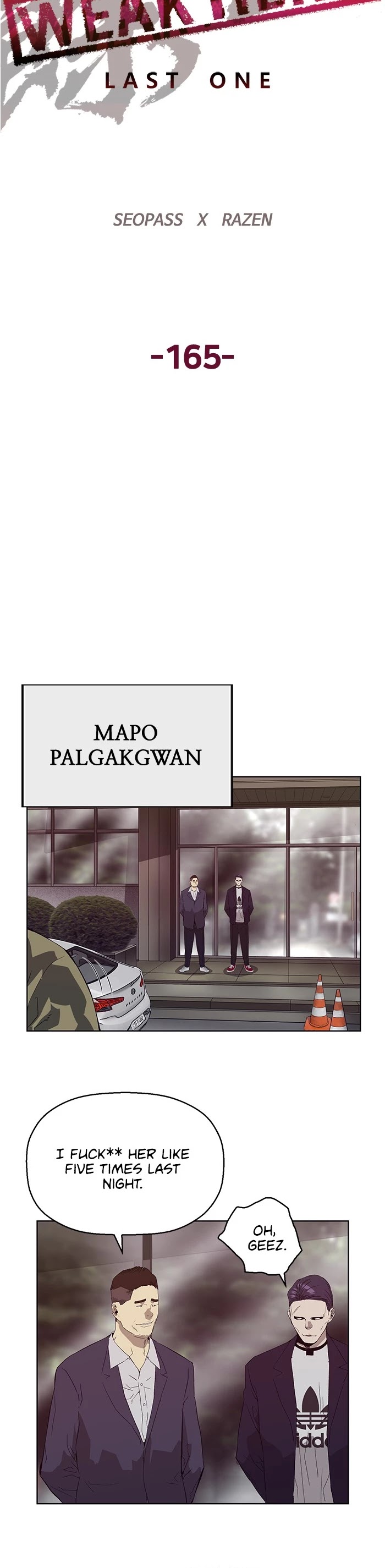 Weak Hero Chapter 166 page 3 - Chapter 166: (S3) Ep. 165