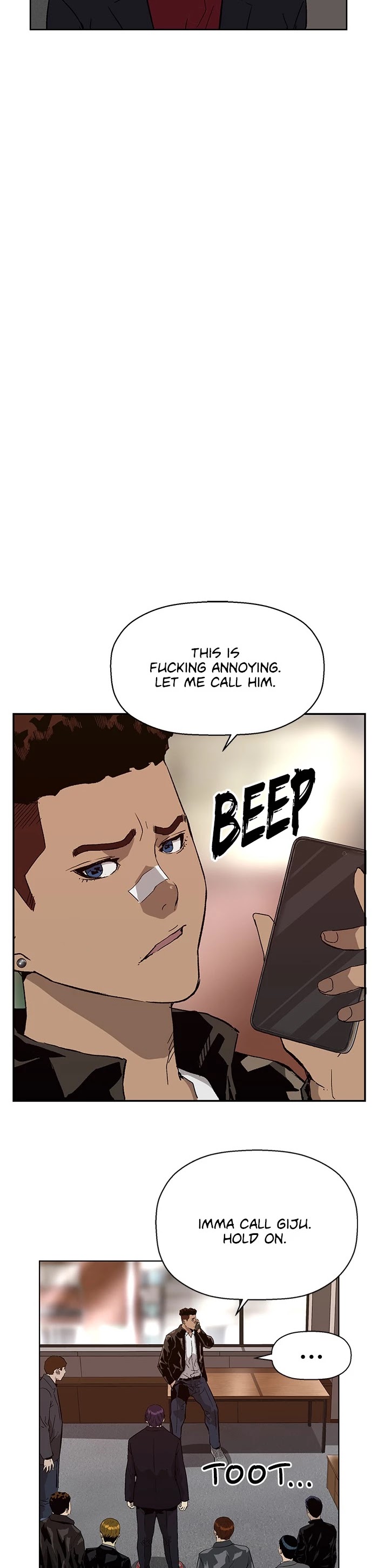 Weak Hero Chapter 167 page 4 - Chapter 167: (S3) Ep. 166