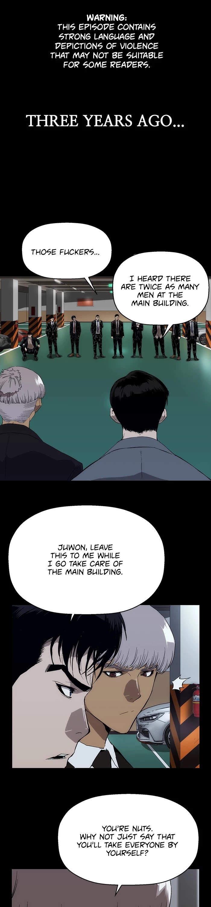 Weak Hero Chapter 168 page 1 - Chapter 168: (S3) Ep. 167