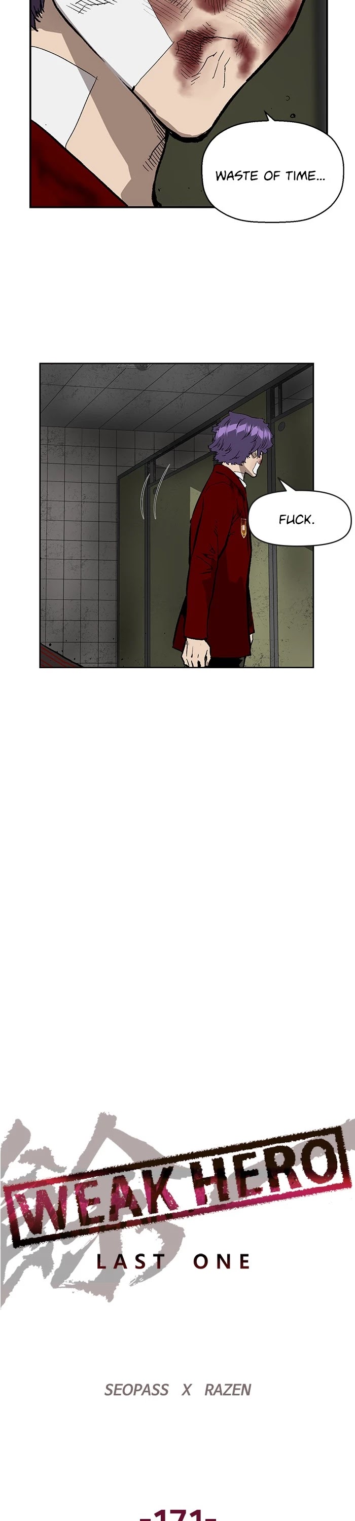 Weak Hero Chapter 172 page 14 - Chapter 172: (S3) Ep. 171
