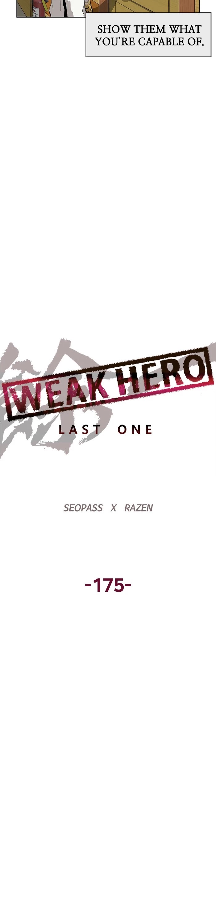 Weak Hero Chapter 176 page 7 - Chapter 176: (S3) Ep. 175