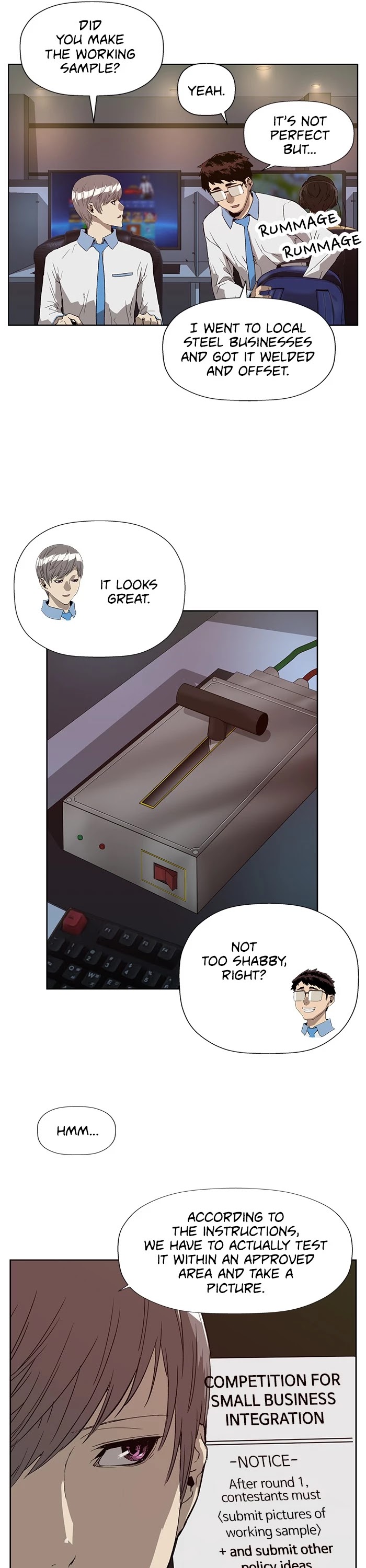 Weak Hero Chapter 180 page 22 - Chapter 180: (S3) Ep. 179