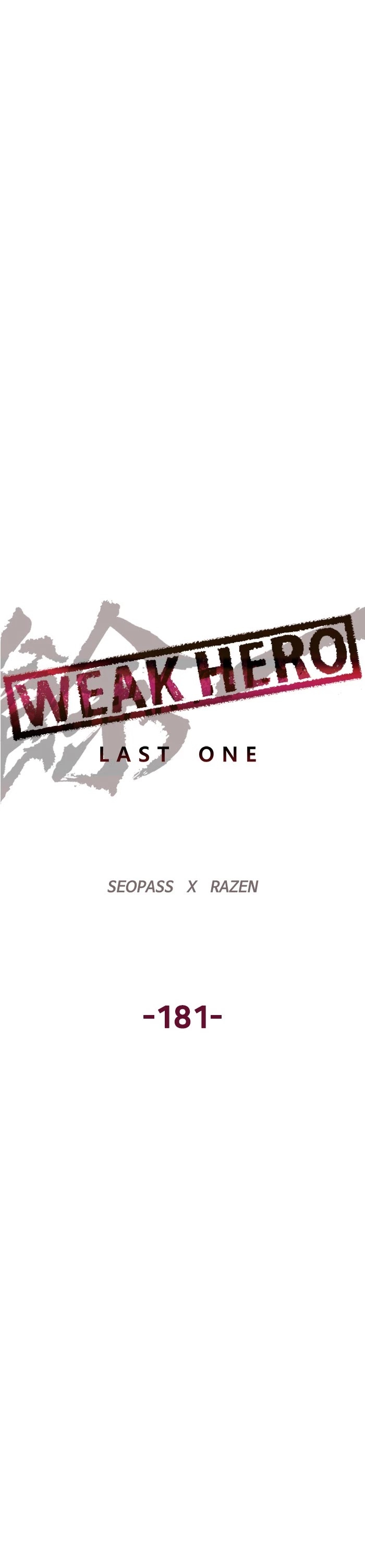 Weak Hero Chapter 182 page 3 - Chapter 182: (S3) Ep. 181